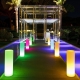 100cm LED Columns, RGB 16 color light, rechargeable