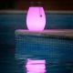 Haut-parleur Bluetooth lampe 22x30 cm, lumière LED 16 couleurs, portable