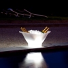 Balde de gelo com luz LED 'Gôndola', luz 16 cores