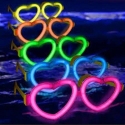 6 Gafas luminosas glow Corazón