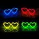 Gafas luminosas glow Corazón