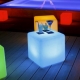 Led light cube, toutes tailles, lumière 16 couleurs