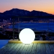 Bola, esfera con luz led RGBW, 40 cm,  batería recargable