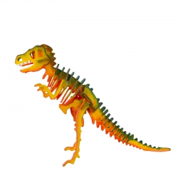 Dinosaurio T-Rex Puzzle 3D de Madera