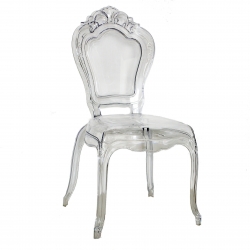 Nouveau transparent design chairs