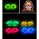 Pack fiesta Glow pulseras, collares, gafas, pulseras triples, orejas conejo, pendientes, flores, bola luminosa - 224 elementos