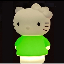 Lampe pour enfants LED 'Hello Kitty', lumière chaude
