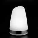 Lampe de table « Keops » lumière LED blanche couleur unique, batterie rechargeable