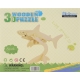 6 Puzzle Tiburón 3D para Pintar Regalo Grupos Niños Invitados Cumpleaños