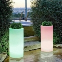 Pot Luminous pot LED 'Cies' 40x80 cm, lumière 16 couleurs