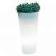 Solar LED Flowerpot 60cm 16 RGBW colors light 'Amsterdam'