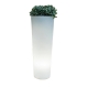 Solar LED Flowerpot 60cm RGBW light of 16 colors 'Ficus'