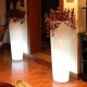 Jardinière Pot de fleur 60cm avec RGBW LUMIÈRE LED 16 couleurs 'Vigo'