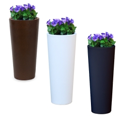 Large Planter 60 Centimeters, Outdoor and Indoor, High Quality Polyethylene and Very Resistant Design
