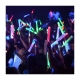 100 led luminous party foam sticks multicolor 48x4cm