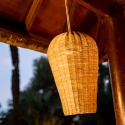 Lámpara colgante de exterior Rustik 50 cm