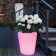 LED Flowerpot 'Dusseldorf', 16 colors light