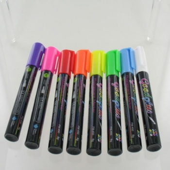 8 stylos fluorescents pack