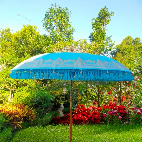 Sombrilla Balinesa Turquesa 3 metros Luhur