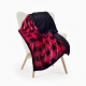 Coralina Plaid Blanket Smooth Color 130x160 cm for Sofa