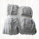 Coralina Blanket Smooth Color 130x160 cm for Sofa, Microseda, Sheep, Soft, Extra Comfort