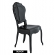 Black Italian chairs, Belle Epoque