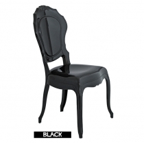 Chaises italiennes noires, Belle Epoque