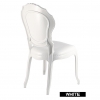 White Italian chairs, Belle Epoque