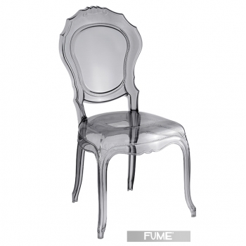 Smoked Italian chairs, Belle Epoque