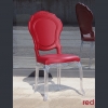 Red Italian chairs, Belle Epoque