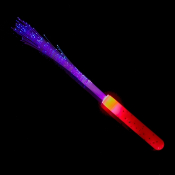 Palo stick led de fibra óptica fiesta