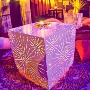 LED Cube Balu, 42.5cm, 16 colors light