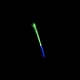 Palo stick led de fibra óptica fiesta