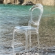 Transparent Italian chairs, Belle Epoque