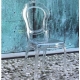 Transparent Italian chairs, Belle Epoque