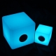 Cubo LED Alto-falante Bluetooth Luminoso Mudança de cor
