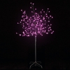Árvore Led 150cm, 200 LEDs luz rosa