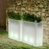 LED flowerpot 'Junco', 16 colours light, portable