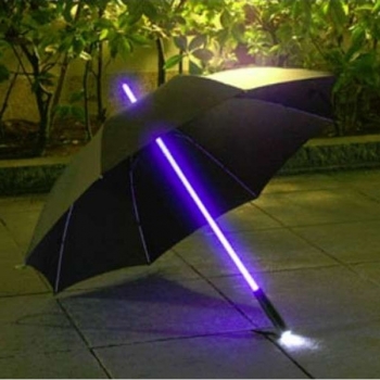 Paraguas con luz led, luminoso